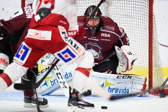 Malmö Redhawks målvakt Oscar Alsenfelt