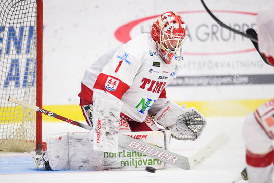 Timrås målvakt Victor Brattström