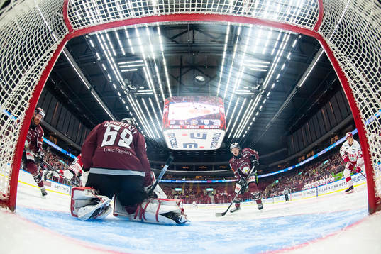 Malmö Redhawks målvakt Oscar Alsenfelt