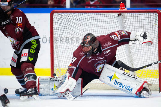 Malmö Redhawks målvakt Oscar Alsenfelt