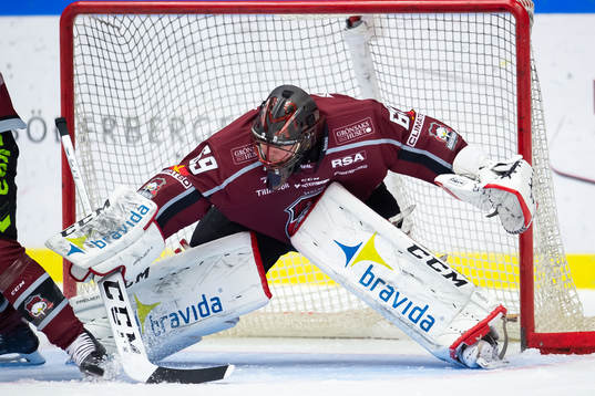 Malmö Redhawks målvakt Oscar Alsenfelt