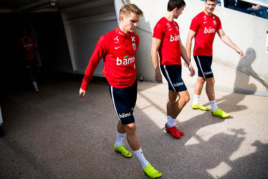 Martin Ødegaard, Ole Kristian Selnæs and Alexander