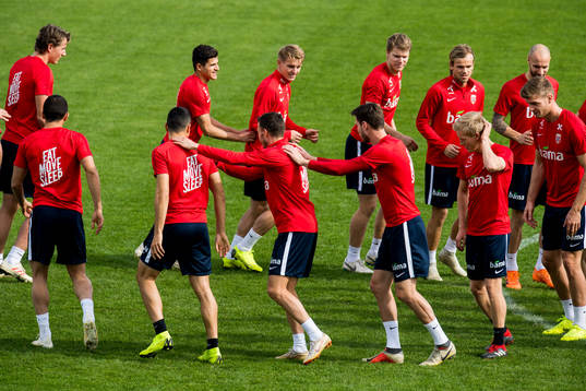 Sander Berge, Tarik Elyounoussi, Martin Ødegaard, Sigurd
