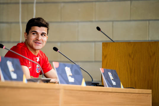 Tarik Elyounoussi of Norway