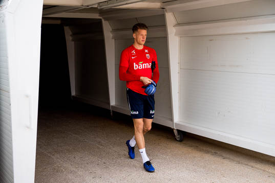 Goalkeeper Ørjan Håskjold Nyland of Norway