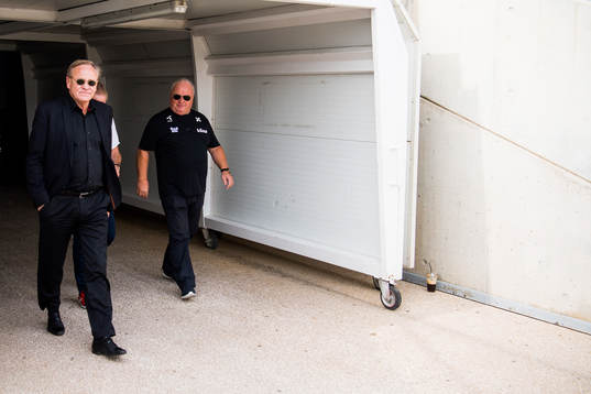 Geir Ellefsen, head of security, and Terje Svendsen,