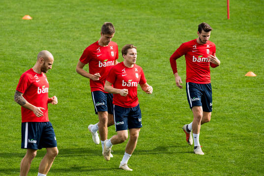 Tore Reginiussen, Markus Henriksen, Jonas Svensson and