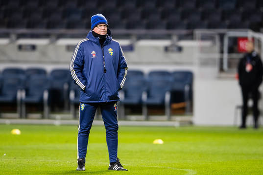 Head coach Janne Andersson of Sweden