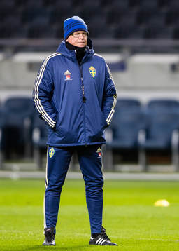 Head coach Janne Andersson of Sweden