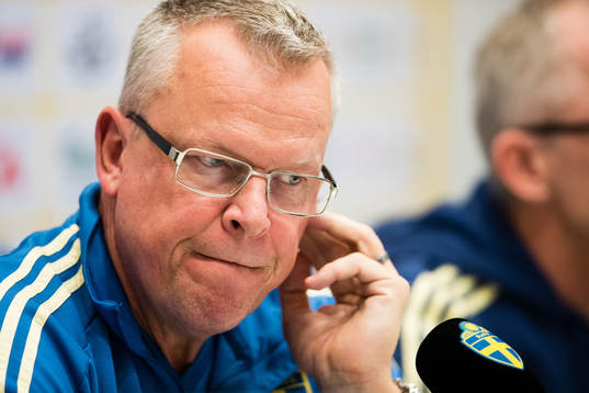 Head coach Janne Andersson of Sweden