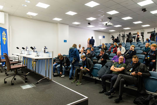 Media is waiting