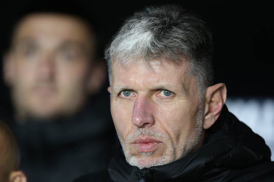 head coach Jaroslav Silhavy of Czech Republic is seen