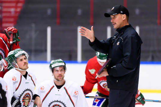 Frölundas tränare Roger Rönnberg