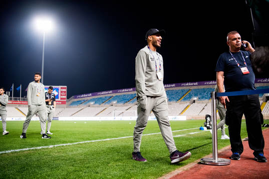 Bjørn Maars Johnsen and Haitam Aleesami of Norway