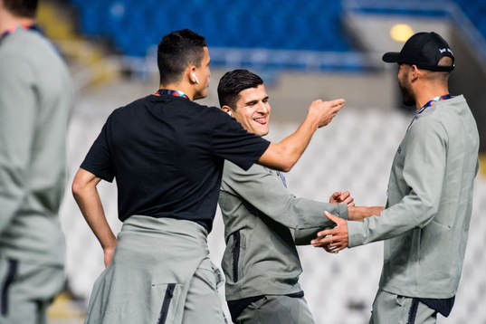 Mohamed Elyounoussi, Tarik Elyounoussi and Haitam Aleesami