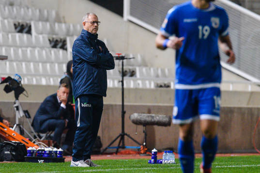 Lars Lagerbäck, head coach of Norway