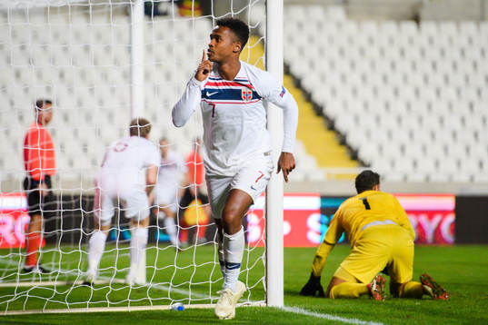 Ola Kamara of Norway celebrates