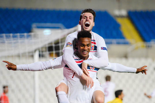 Bläddra bland fler bilder av Football, Nations League, Cyprus - Norway