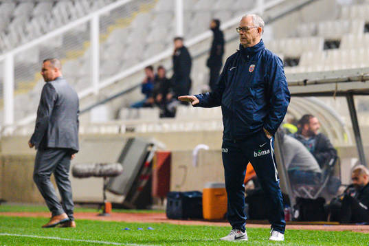 Lars Lagerbäck, head coach of Norway