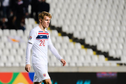 Martin Ødegaard of Norway