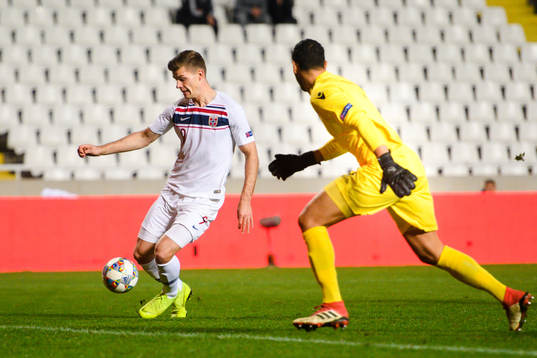 Alexander Sørloth of Norway