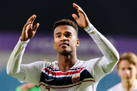 Ola Kamara of Norway celebrates