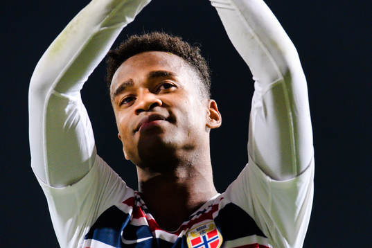 Ola Kamara of Norway celebrates