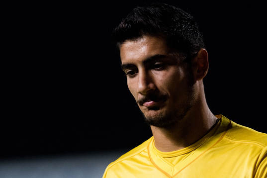 Goalkeeper Kostas Panayi of Cyprus