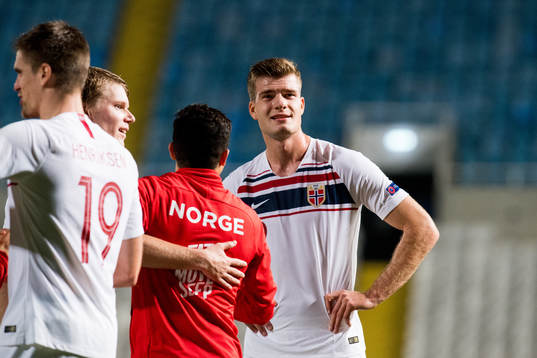 Alexander Sørloth of Norway