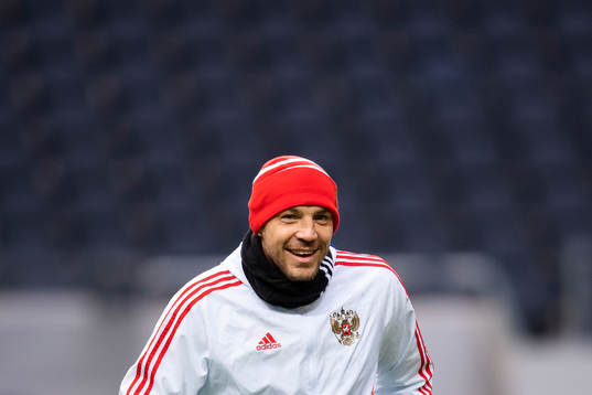 Artem Dzyuba of Russia