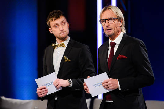 TV4 Cmores Axel Pileby och Patrik Westberg