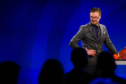 s tränare Rikard Norling motar utmärkelsen Årets tränare