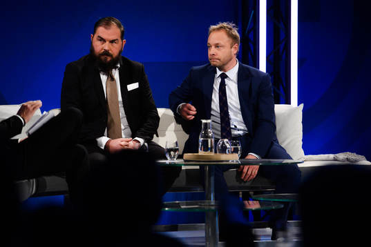 Cmores exper Alexander Axén och Anders Andersson