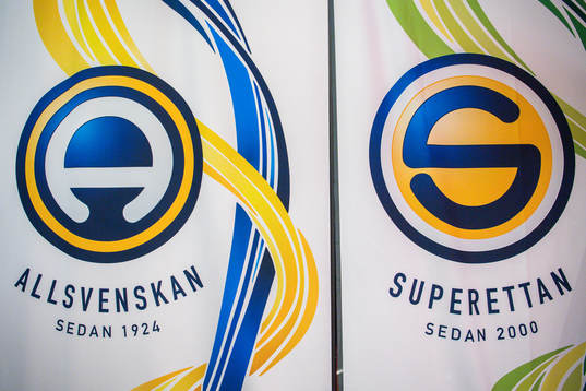Allsvenskan och Superettans logotyper