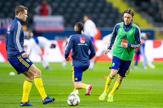 Viktor Claesson and Kristoffer Olsson of Sweden