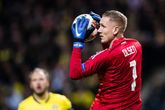 of Sweden goalkeeper Robin Olsen