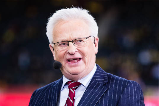 Hasse Backe of Cmore a head of the Nations League football
