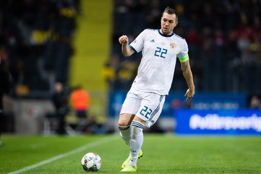 Artem Dzyuba of Russia