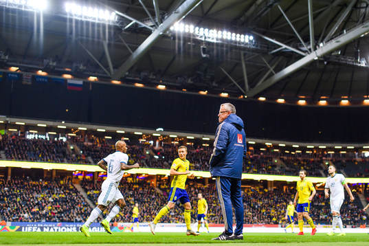 Head coach Janne Andersson of Sweden
