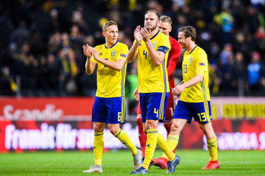 Ludwig Augustinsson, Gustav Svensson  and Andreas Granqvist