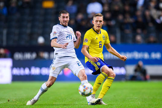 Ludwig Augustinsson of Sweden and Alexsei Ionov of Russia