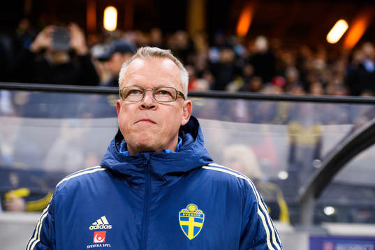 Head coach Janne Andersson of Sweden prior to the Nations