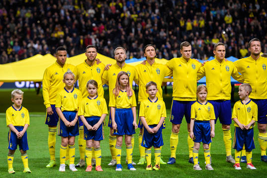 The players of Sweden