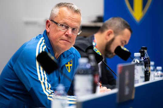 Head coach Janne Andersson of Sweden