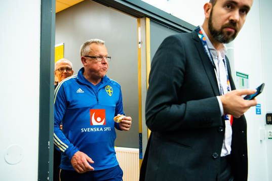 Head coach Janne Andersson of Sweden