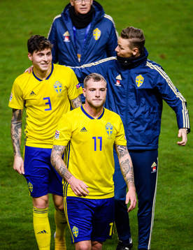 Victor Nilsson Lindelöf , goalkeeper coach Maths Elfvendal