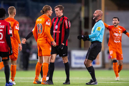 AFC Eskilstunas Felix Michel och Brommapojkarnas Kristján