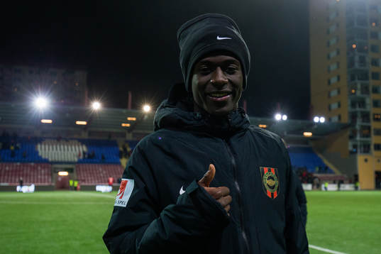 Brommapojkarnas Jack Lahne jublar