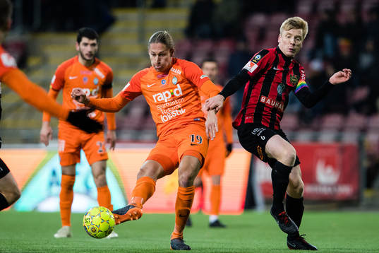 AFC Eskilstunas Felix Michel och Brommapojkarnas Gustav