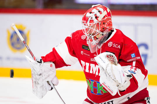 Timrås målvakt Victor Brattström